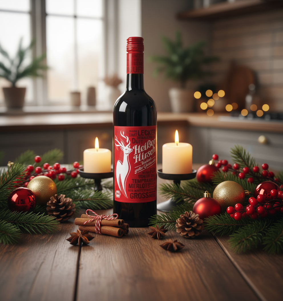 Heißer Hirsch rot 11,5% Vol.