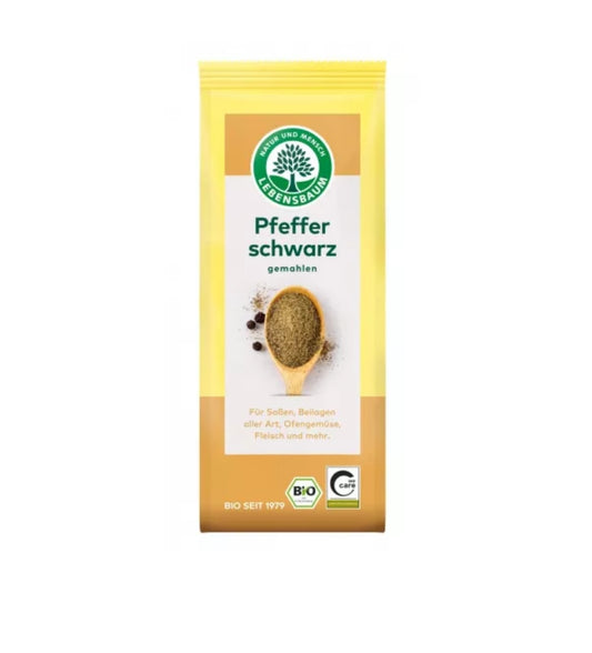 Pfeffer schwarz, gemahlen 50g
