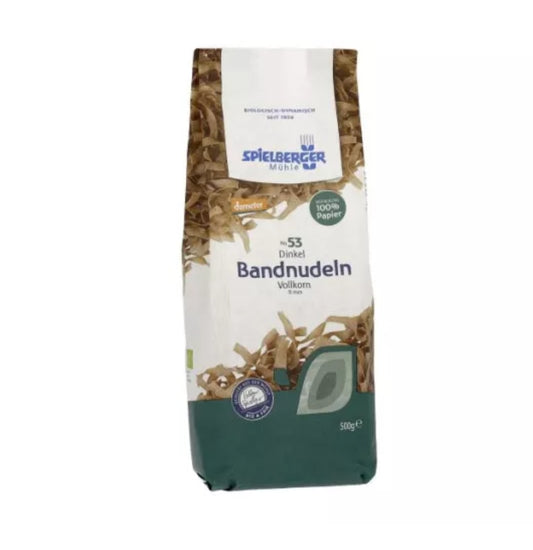 Dinkel Bandnudeln VK Papierbeutel