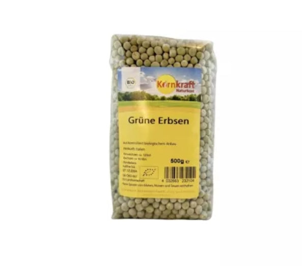 Erbsen, grün 500g