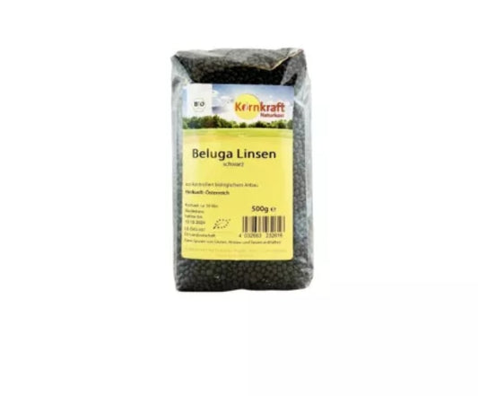 Linsen Beluga, schwarz Bioland 500g