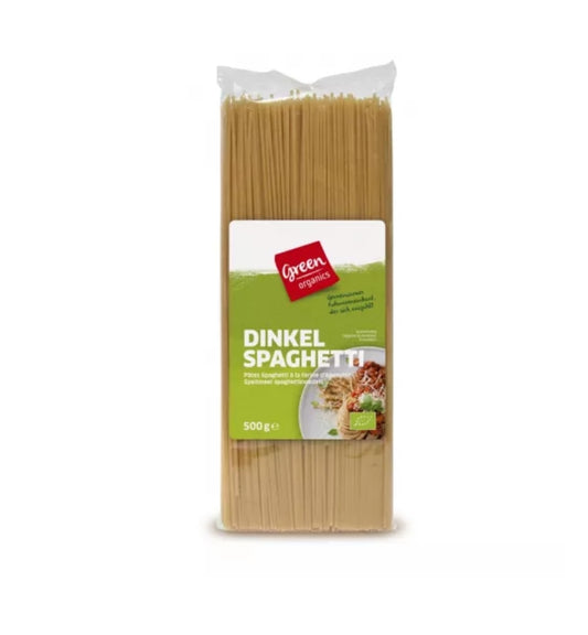 Spaghetti Dinkel hell 500g - Greenorganics