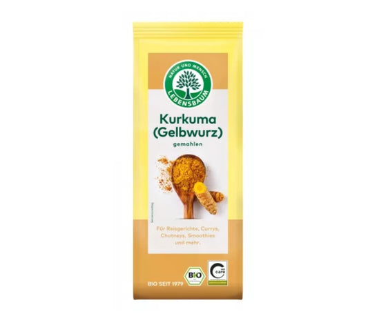 Kurkuma, gemahlen (Gelbwurz)