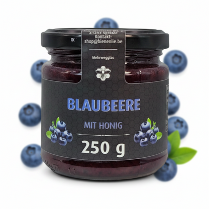 Blaubeere-mit-Honig 250g