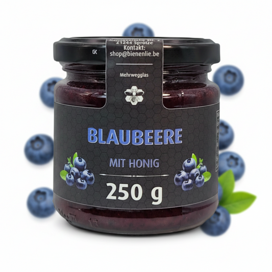 Blaubeere-mit-Honig 250g