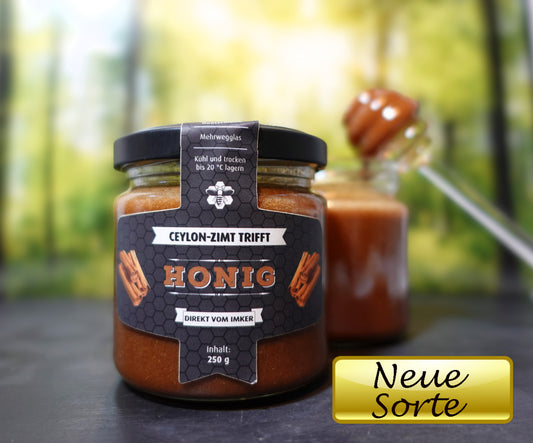 Ceylon-Zimt trifft Honig 250g