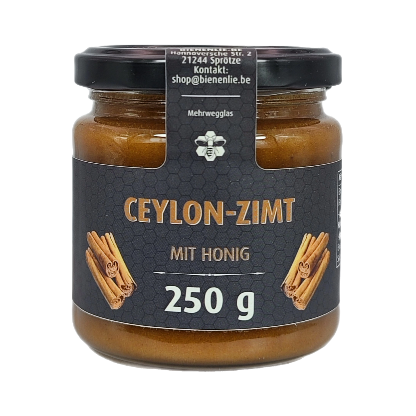 Ceylon-Zimt mit Honig - fein & mild | 250g