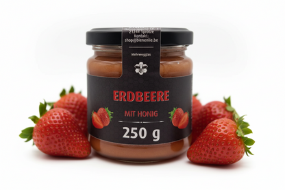 Erdbeere mit Honig - fruchtig, süß & cremig | 250g