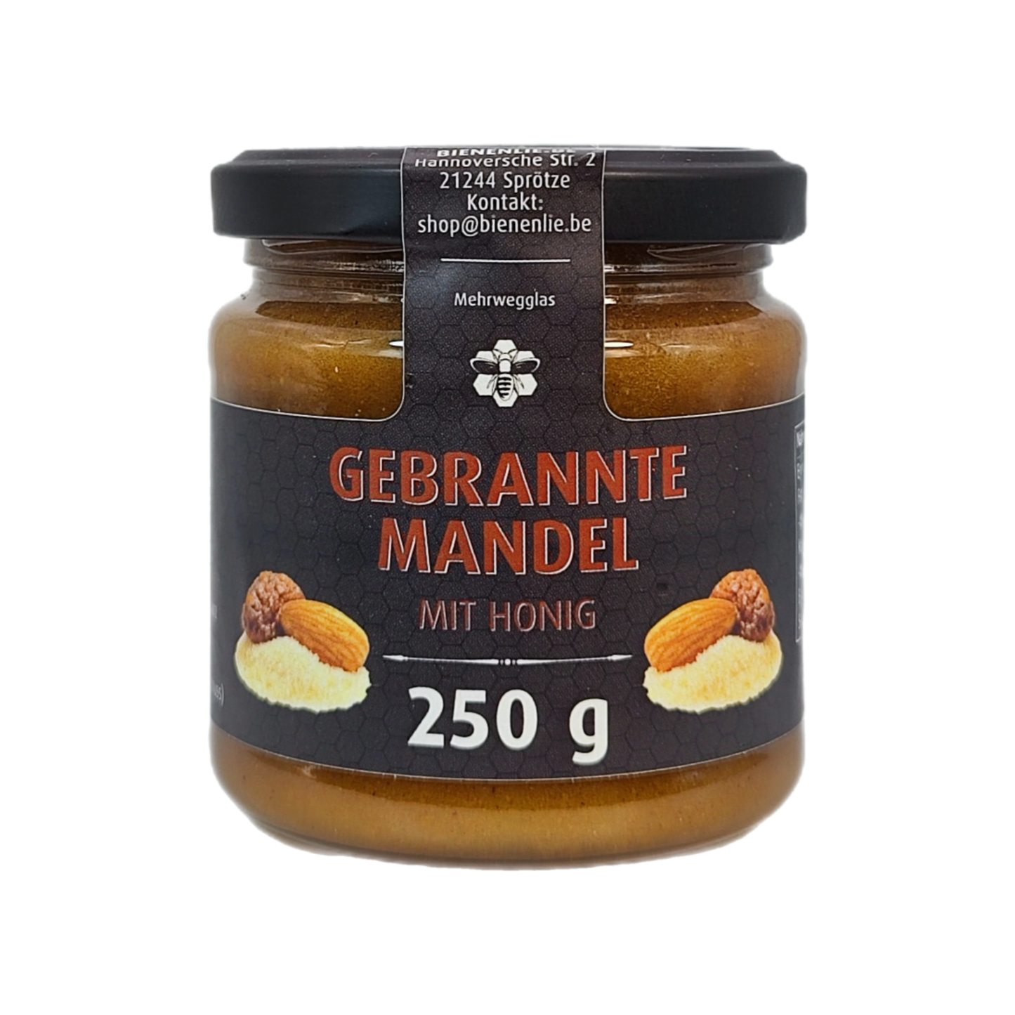 Gebrannte Mandeln mit Honig - röstig & intensiv | 250g