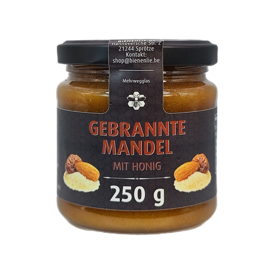Gebrannte Mandeln mit Honig - röstig & intensiv | 250g