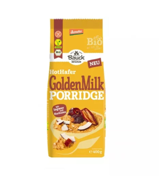 Hot Hafer Golden Milk Porridge