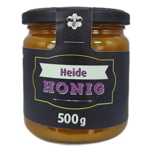Deutscher Heide Honig - kräftig & herb | 500g