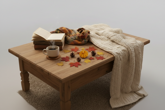 Kerze Kürbis - Handgegossen