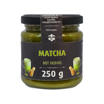 Matcha mit Honig - feinherb & mild | 250g