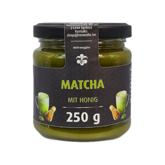 Matcha mit Honig - feinherb & mild | 250g