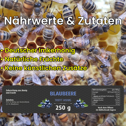 blaubeere-mit-honig 250g-nährwerte-zutaten