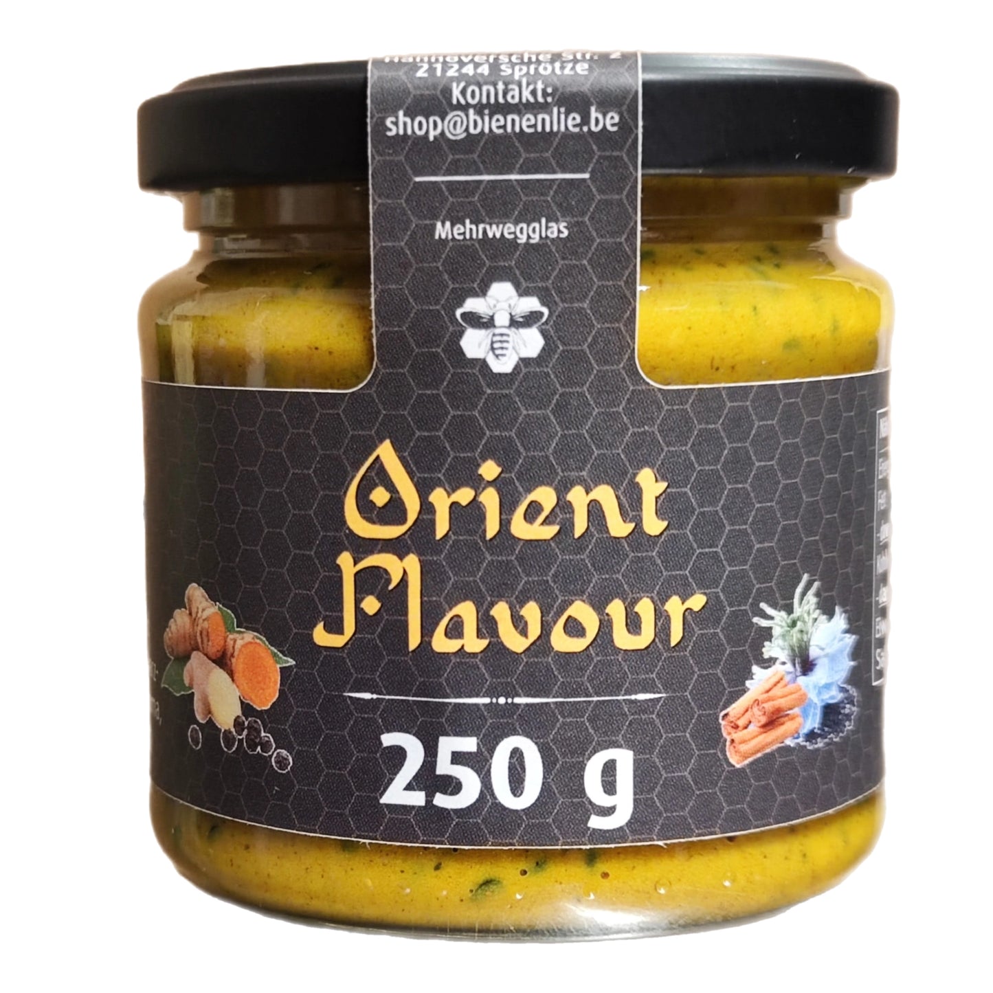 Orient Flavor 250g- Gewürzmischung-mit-kurkuma-Ingwer-Pfeffer-Ceylon Zimt