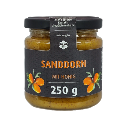 Sanddorn mit Honig - süß & sauer | 250g
