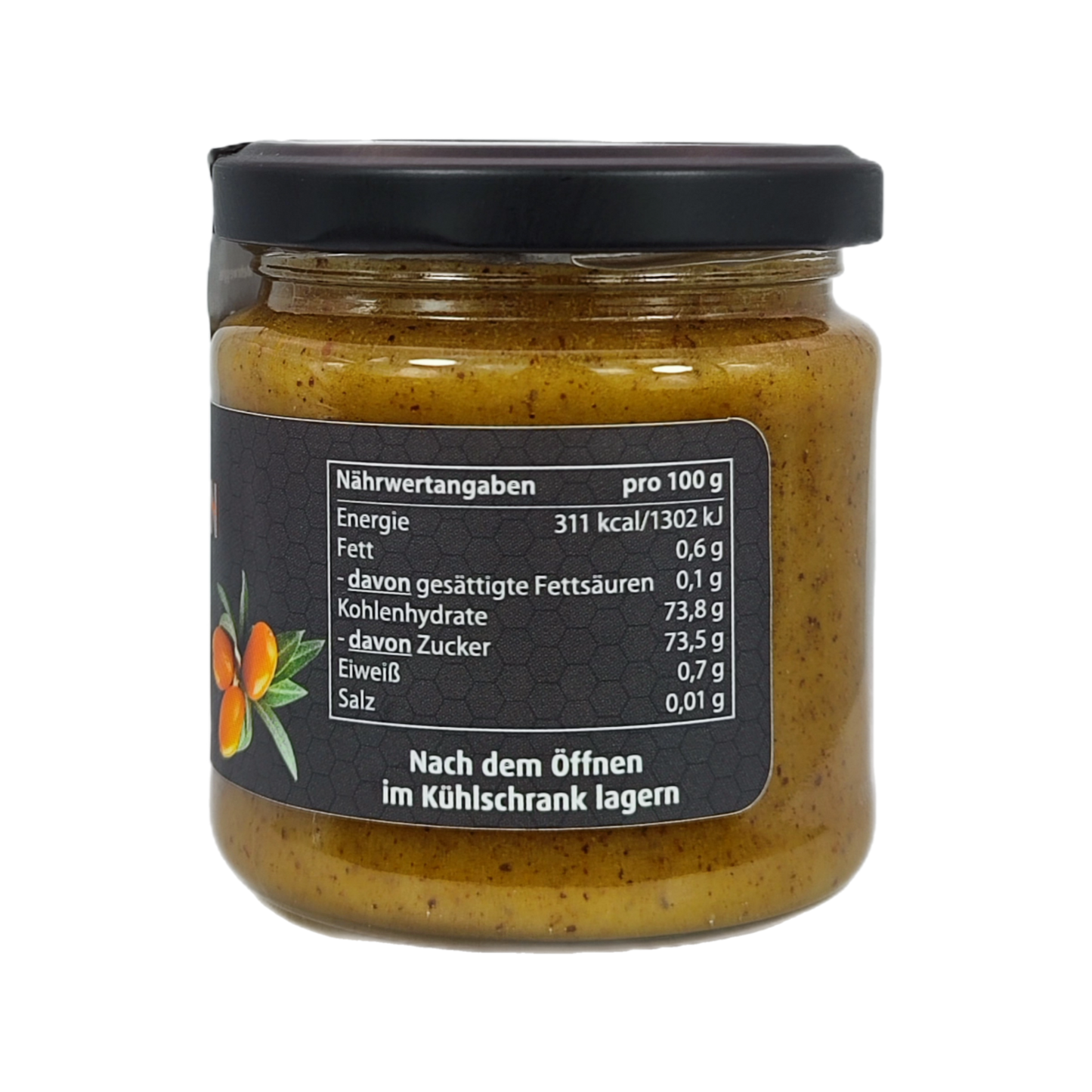 Sanddorn mit Honig - süß & sauer | 250g