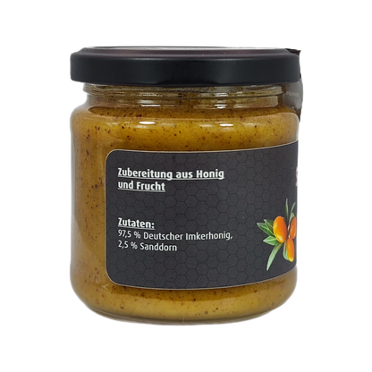 Sanddorn mit Honig - süß & sauer | 250g
