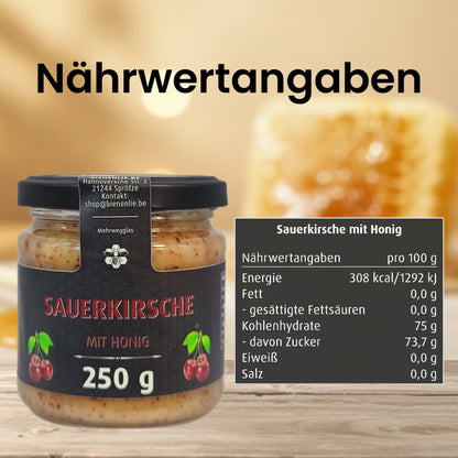 Sauerkirsche mit Honig - fruchtig & säuerlich | 250g