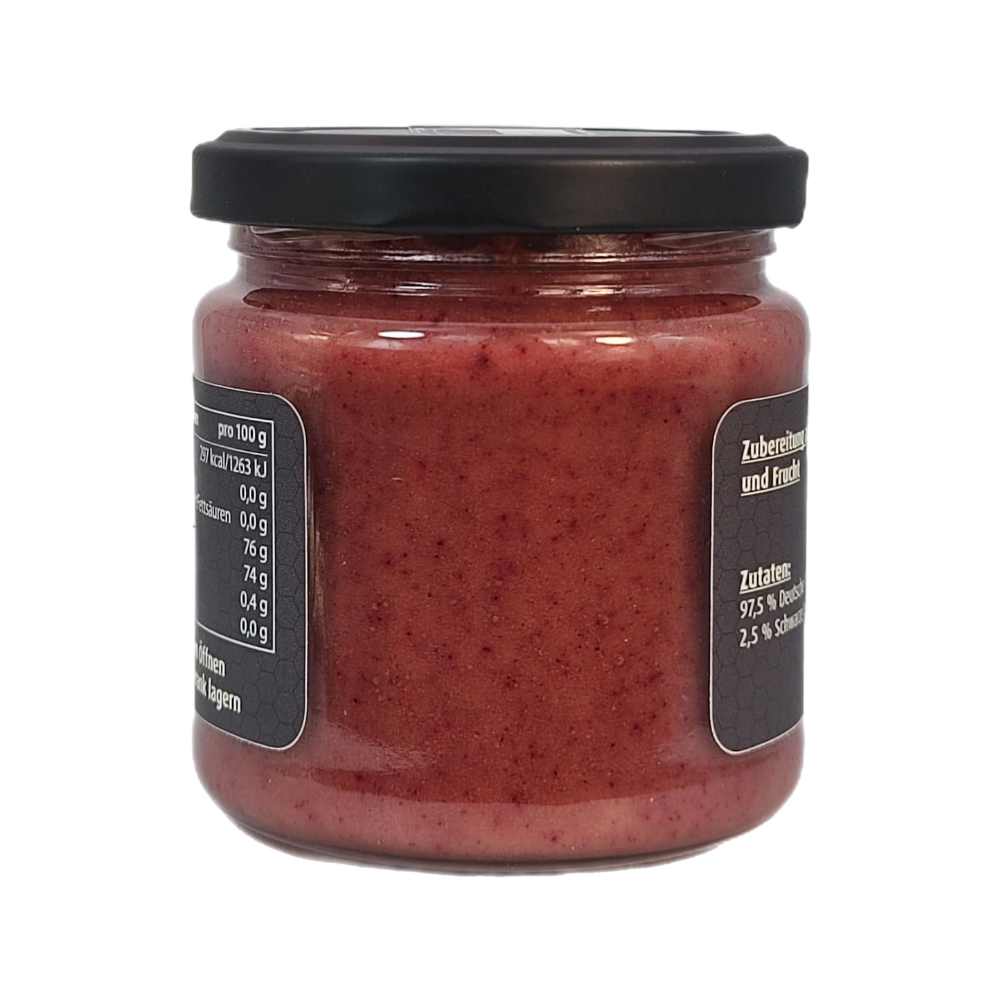Schwarze Johannisbeere mit Honig - fruchtig & kräftig | 250g