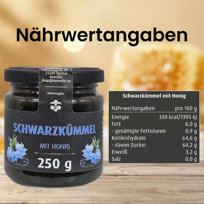 Sparpaket – Schwarzkümmel mit Honig & Kurkuma Schwarzkümmel mit Honig | je 250g