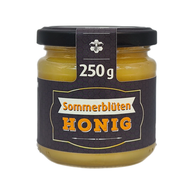 Deutscher Sommerblütenhonig - kräftig & vollmundig | 250g