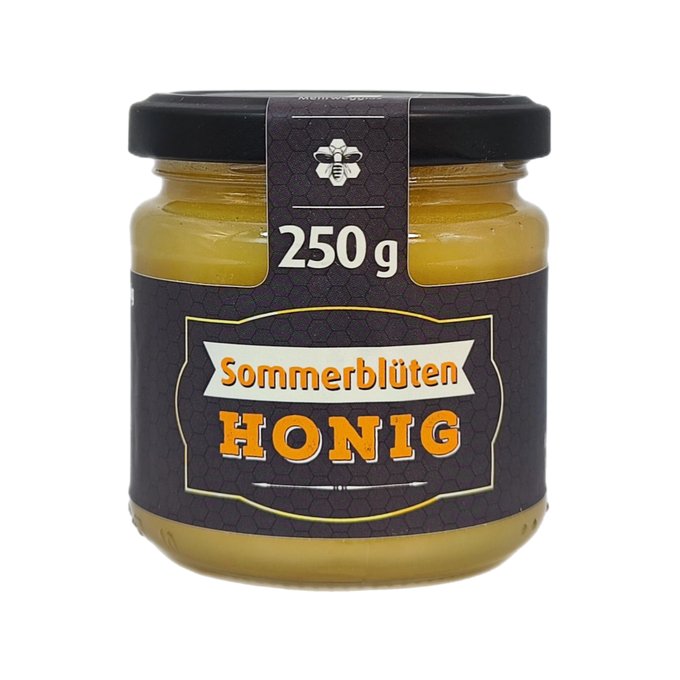 Deutscher Sommerblütenhonig - kräftig & vollmundig | 250g