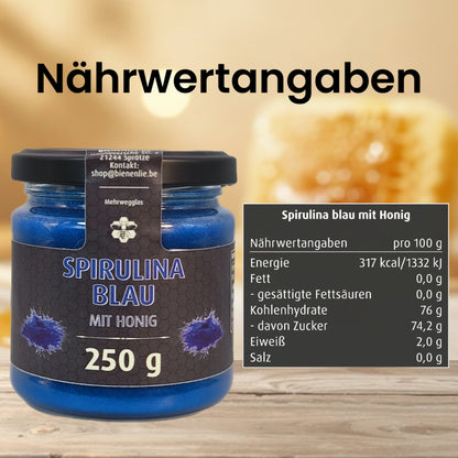 Spirulina Blau mit Honig - mild & cremig | 250g