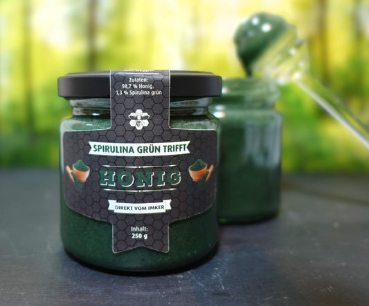 Spirulina Grün trifft Honig 250g