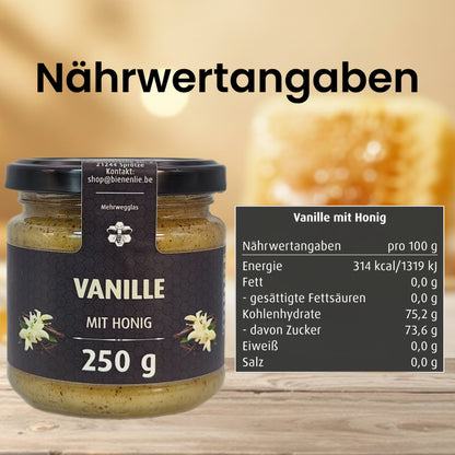 Vanille mit Honig - weich & vollmundig | 250g