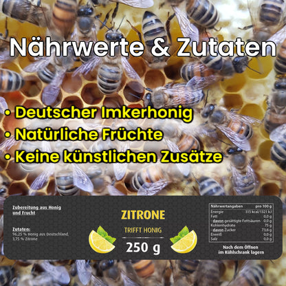 Zitrone-mit-Honig-Naehrwerte-250g