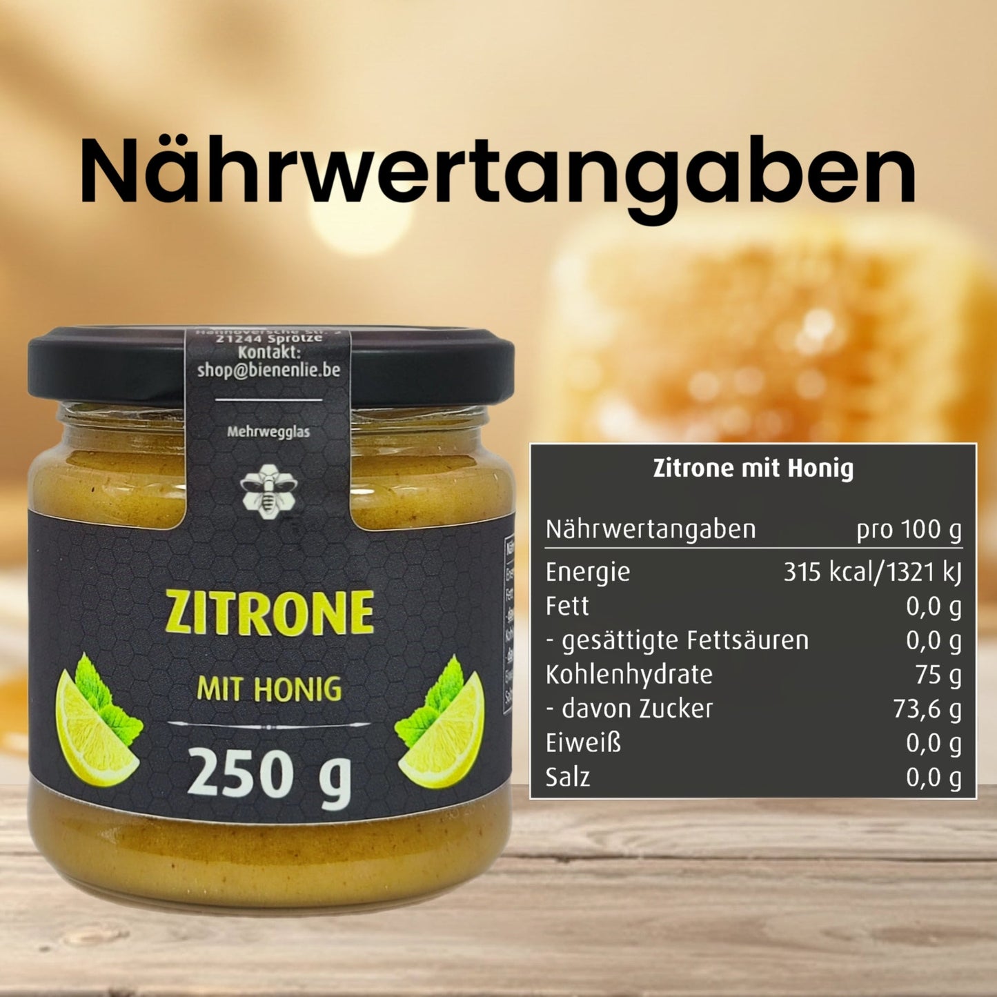 Honig Wellness 3er Set – Matcha, Ingwer & Zitrone mit Honig | 3 × 250g