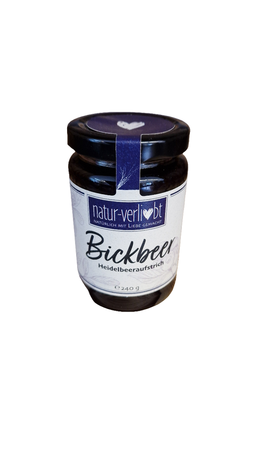 Bickbeer - Blaubeeraufstrich (natur-verliebt)