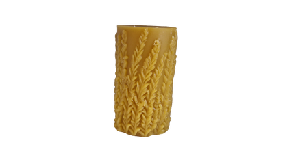 Kerze Lavendel Motiv