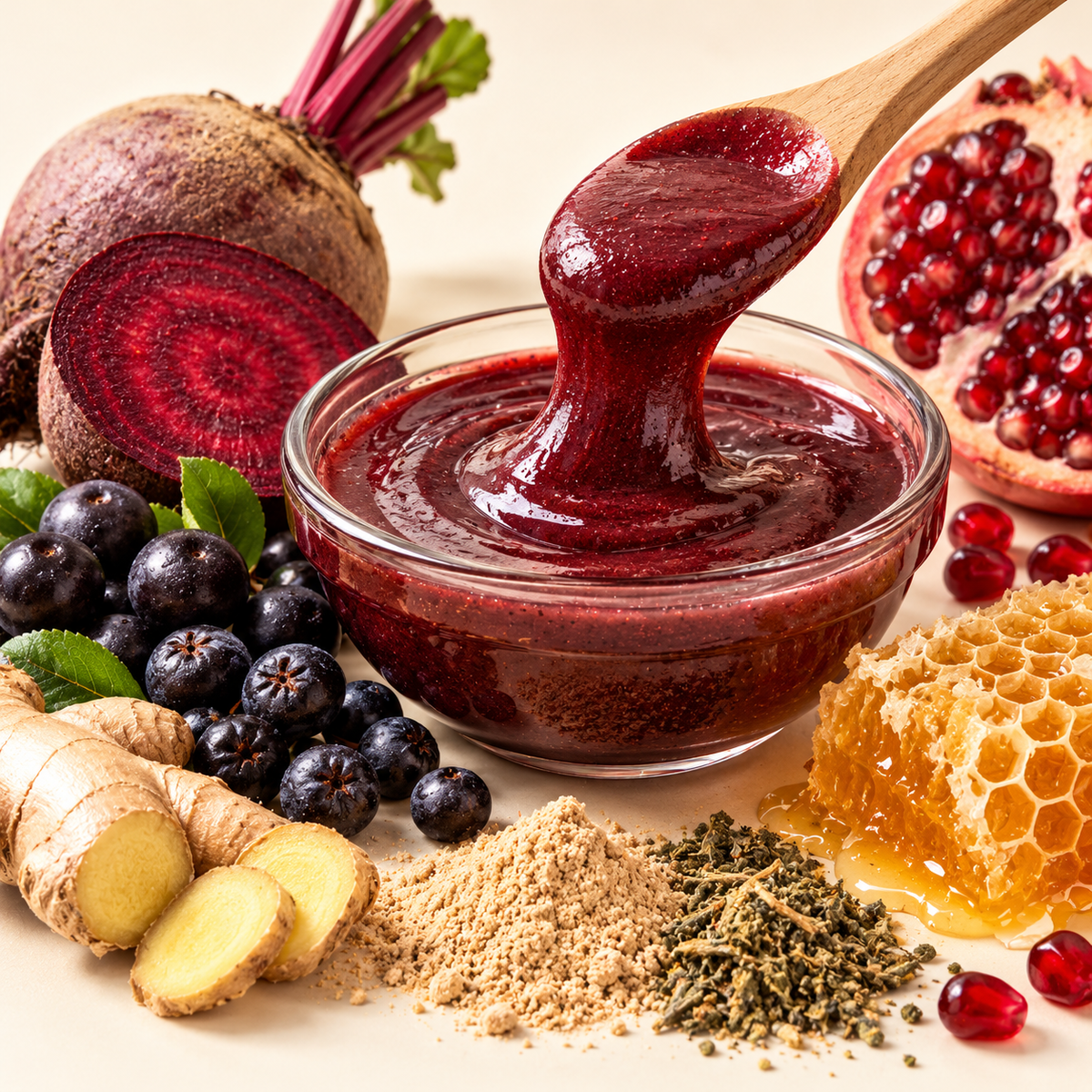 Bee Active – Zutatenaufnahme