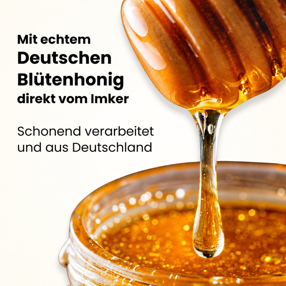 Bee Active - kräftig & leicht herb | 250g – Deutscher Imkerhonig direkt vom Imker