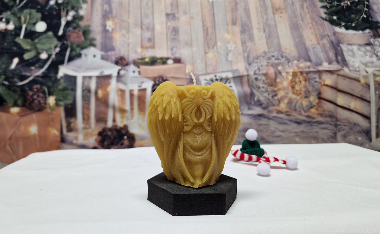 Kerze Engelsflügel  Motiv