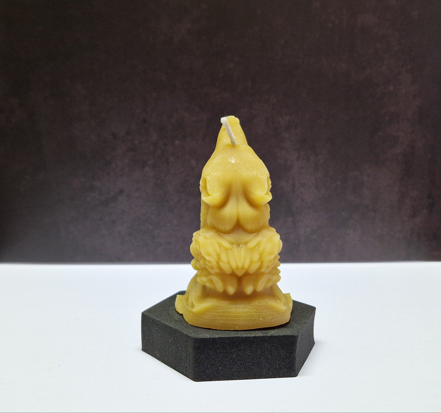 Kerze Jaulender Wolfskopf