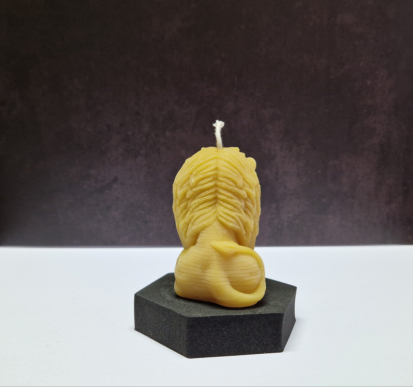 Kerze Sitzender Löwe