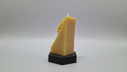 Kerze Lilienblüte Motiv