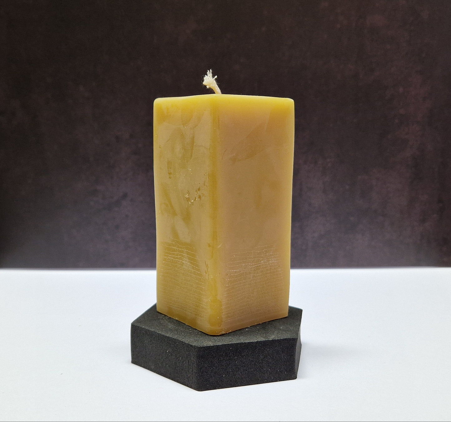 Kerze Lilienblüte Motiv