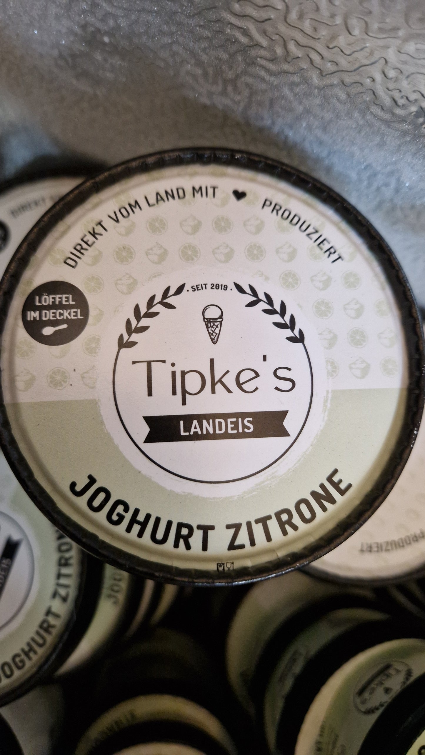 Joghurt-Zitrone Eis - Tipke´s
