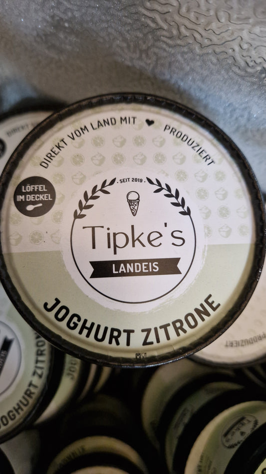 Joghurt-Zitrone Eis - Tipke´s