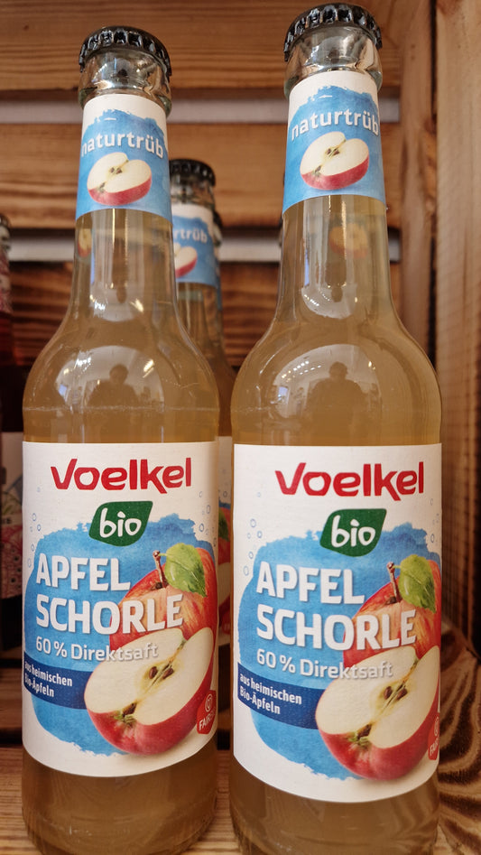 Apfel Schorle naturtrüb 0,33l 60% Direkt