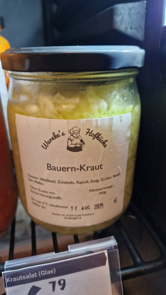 Krautsalat (Glas) - 300g (Warnkes Hof)