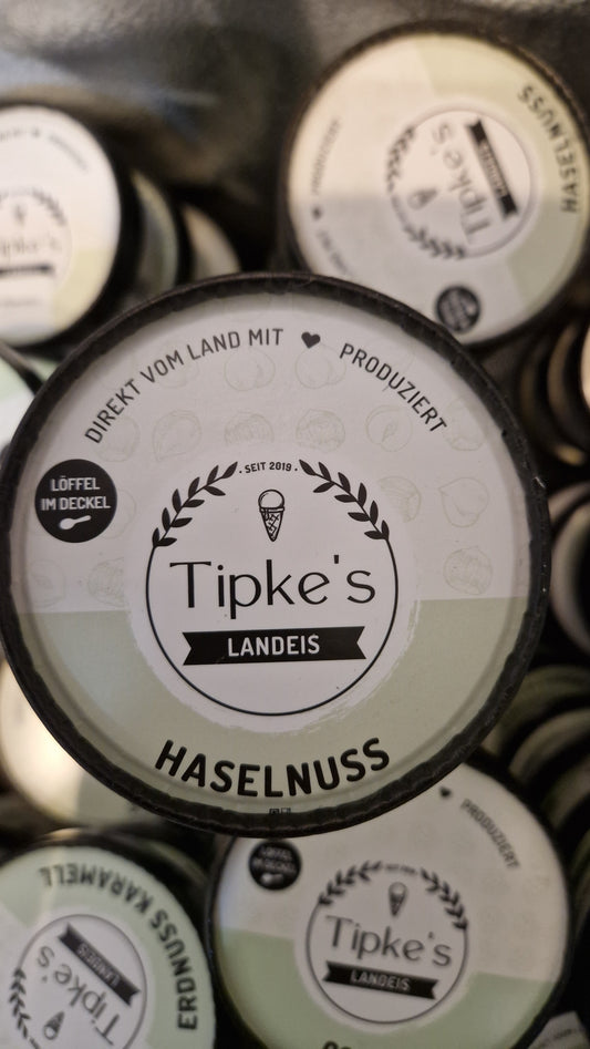 Haselnuss Eis  - Tipke´s