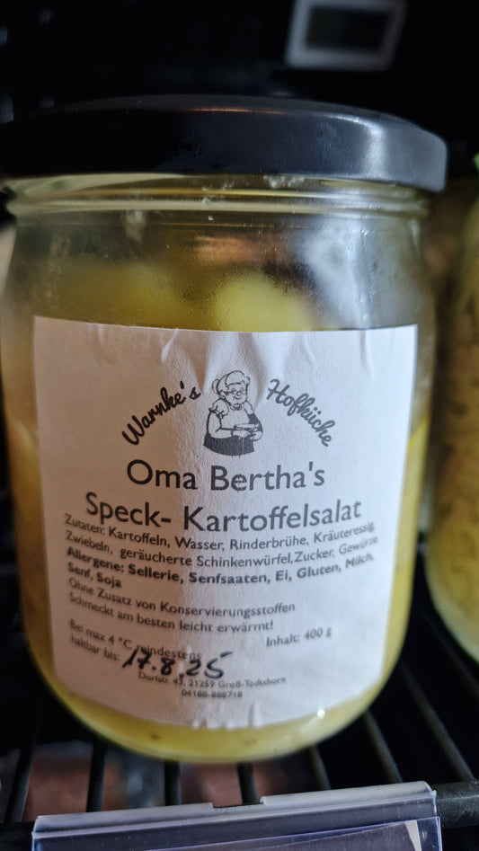 Speckkartoffelsalat (Glas) - 400g (Warnkes Hof)