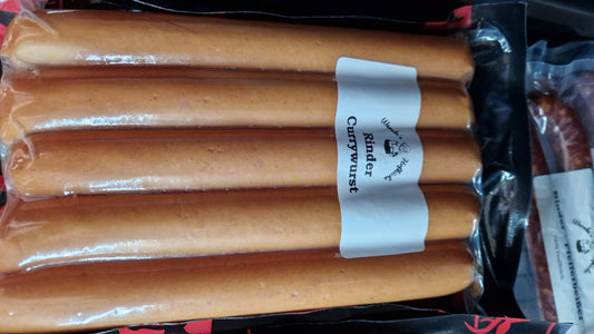 Currywurst (Rind) - 500g (Warnkes Hof)
